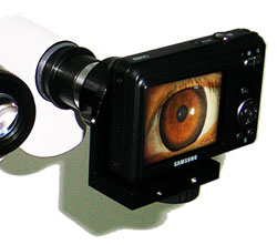 slit lamp eyepiece adapter